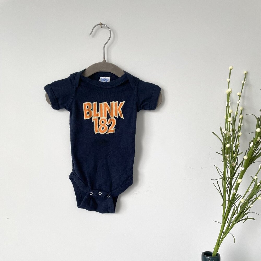 Blink 182 Vintage Newborn Onesie